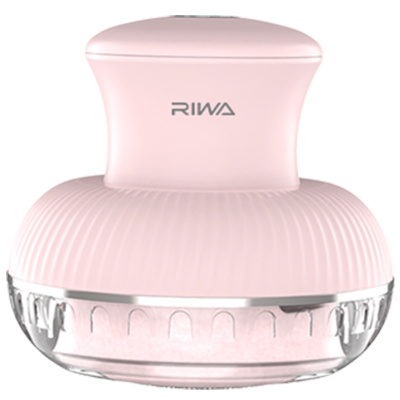 雷瓦(RIWA)毛球修剪器RF-1802电动式剃毛球器大衣毛球器三页旋风式刀头充电式脱刮吸打球器去球器 粉色