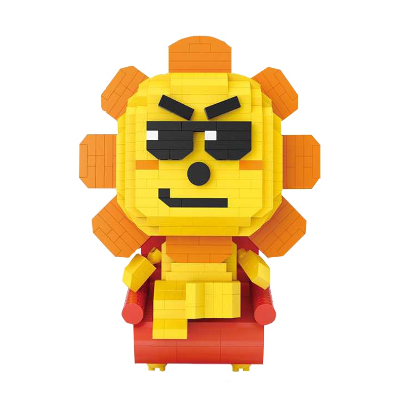 LOZ俐智小颗粒积木同道大叔十二星座模型益智玩具礼品狮子座9105