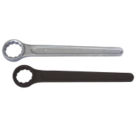 桥防(QIAOFANG) QF3311 中泊集团钢制直柄单头梅花扳手 22mm