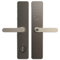小米(MI)智能门锁 磨砂金 霸王锁体 家用防盗门 指纹锁密码锁 C级锁芯智能联动超安全