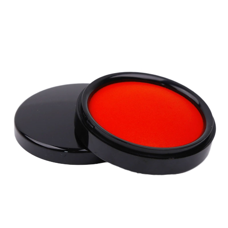 利百代 MS-75 速干印台 快干明色朱肉印泥红色纱布 80MM