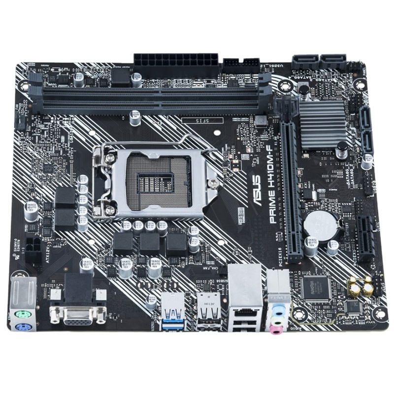 华硕(ASUS)PRIME H410M-F主板 支持 G5900/10100/10400F(Intel H410/LGA 1200)