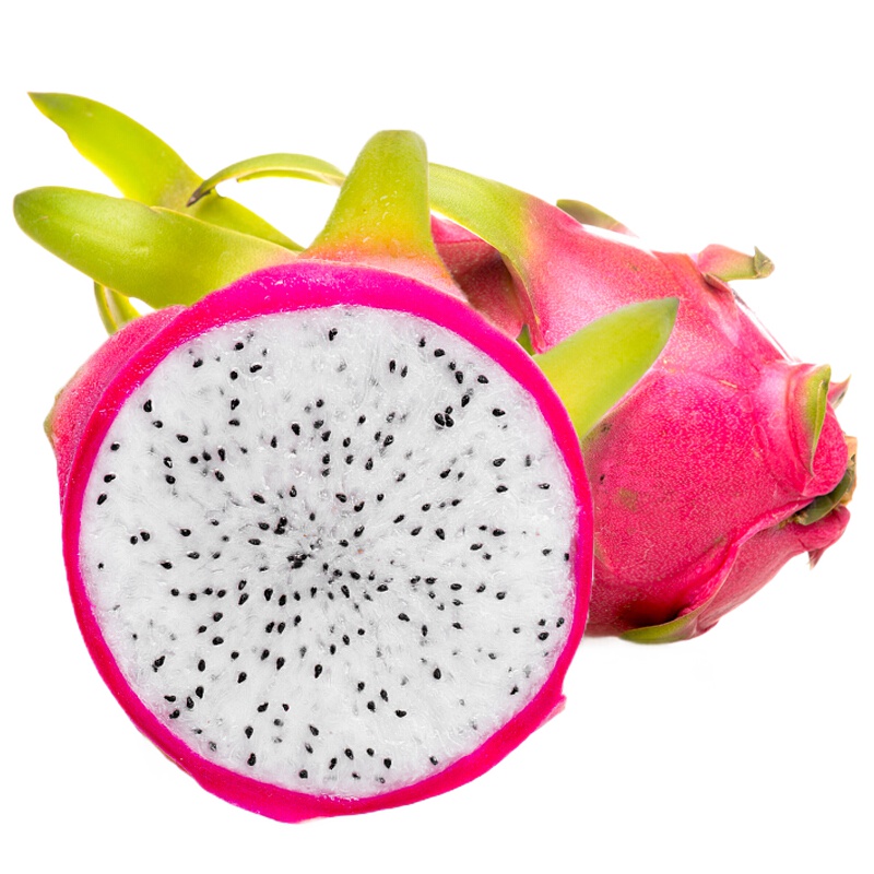 白心火龙果新鲜5斤装热带进口水果非红心越南火龙果白色果肉越南白心火龙果新鲜水果当季白肉热带大整带箱