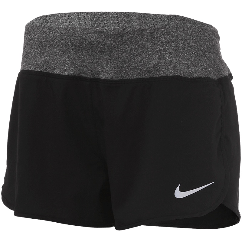 耐克Nike女装运动短裤运动服0跑步719583-010 黑色 L