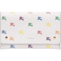BURBERRY 博柏利 女款LOGO图案皮质手拿包 80066071