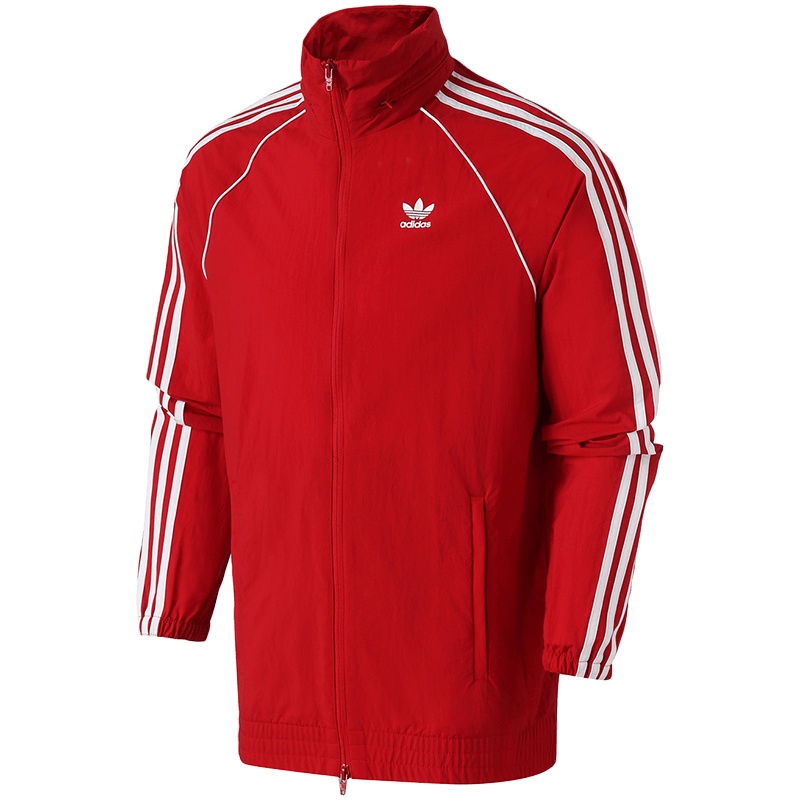 Adidas阿迪达斯三叶草男装连帽运动休闲外套DV1587