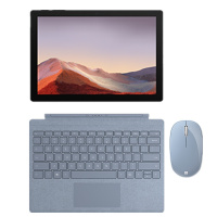 [原装冰晶蓝(键盘+鼠标)]微软(Microsoft)Surface Pro7+ 第11代英特尔酷睿i7 12.3英寸 二合一平板电脑 笔记本电脑 32G 1T 亮铂金