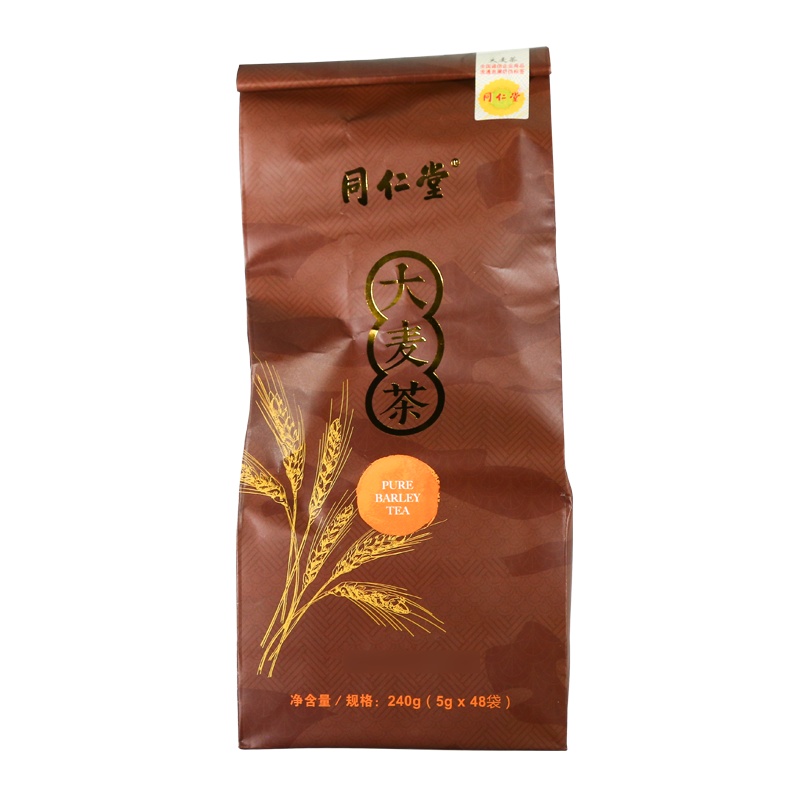 北京同仁堂 大麦茶 花草养生茶 袋泡茶包 240g 袋装 小包装 240g(5g*48袋)