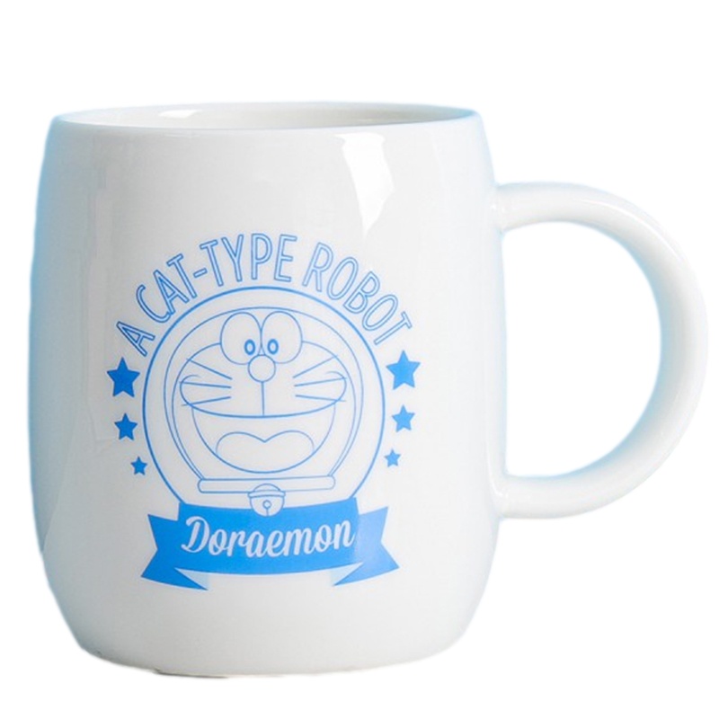 贝瑟斯 哆啦a梦大容量陶瓷可爱卡通情侣杯家用马克杯杯子水杯咖啡杯