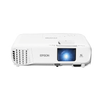 爱普生(EPSON)CB-E01E投影仪 投影机办公 培训(标清XGA 3300流明 支持侧投 1.35倍变焦)