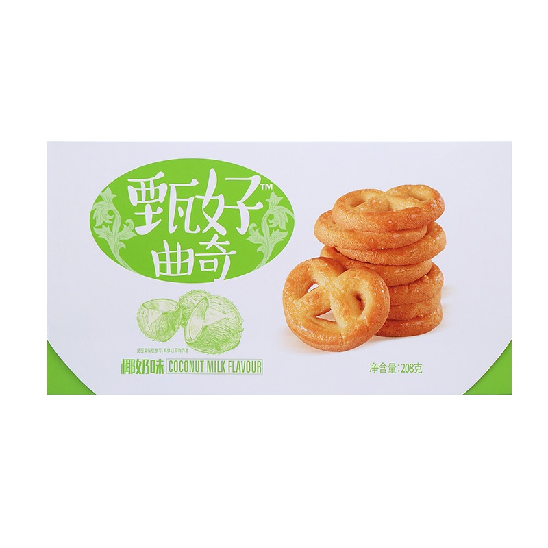 好吃点甄好曲奇饼干椰奶味208g