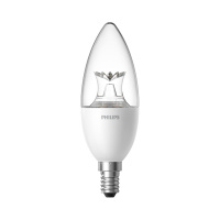飞利浦(PHILIPS)e14LED亮度可调节能照明家用智能蜡烛灯泡智能家居小爱语音米家APP5只装