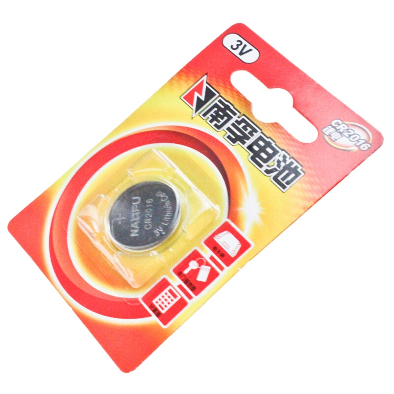 南孚(NANFU) 纽扣电池CR2016 3V 单粒装