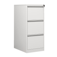 江莱铁皮文件柜钢制卡箱卡柜抽屉柜档案柜储物柜带锁金属柜子