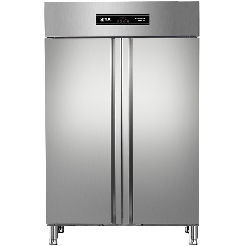 圣托(Shentop)热风循环餐具消毒柜 商用立式双门高温消毒碗柜 酒店饭店厨房保温柜 RTD1000-B6