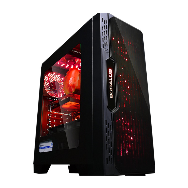 攀升 AMD R5 2600/GTX1660SUPER 6G/8GB/256GB高速固态 锐龙台式机 DIY吃鸡主机 游戏主机 组装机 电脑主机 台式电脑主机