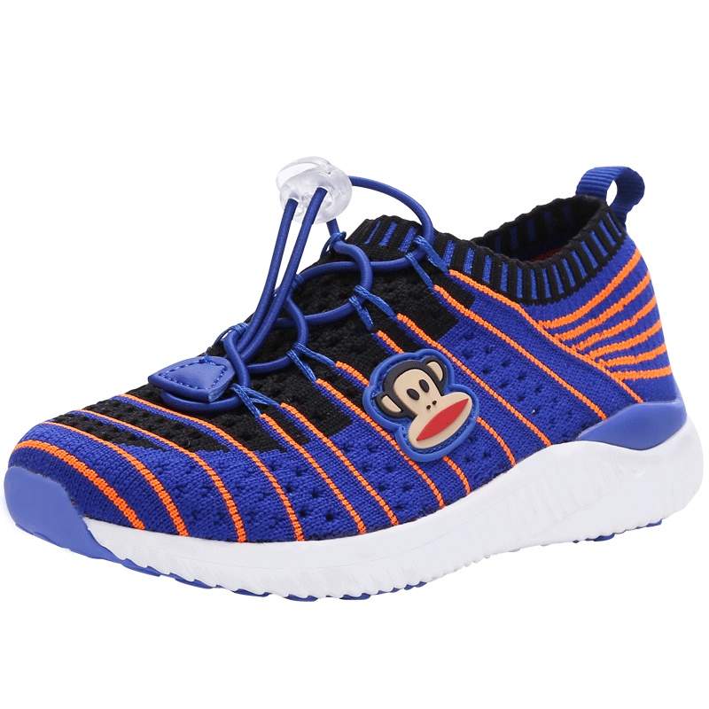 大嘴猴童鞋男童休闲鞋2017夏季儿童透气网鞋运动鞋