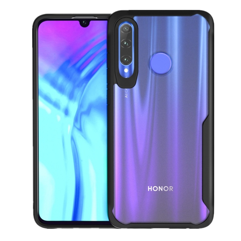 [送钢化膜]高铭宣 华为荣耀20i手机壳10i硅胶透明v20网红潮牌v30全包防摔个性创意保护套男女款磨砂20i黑