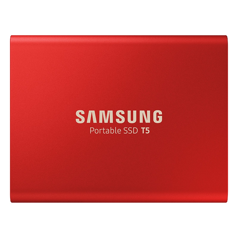 三星(SAMSUNG)移动固态硬盘PSSD T5 1TB USB 3.1 红色版