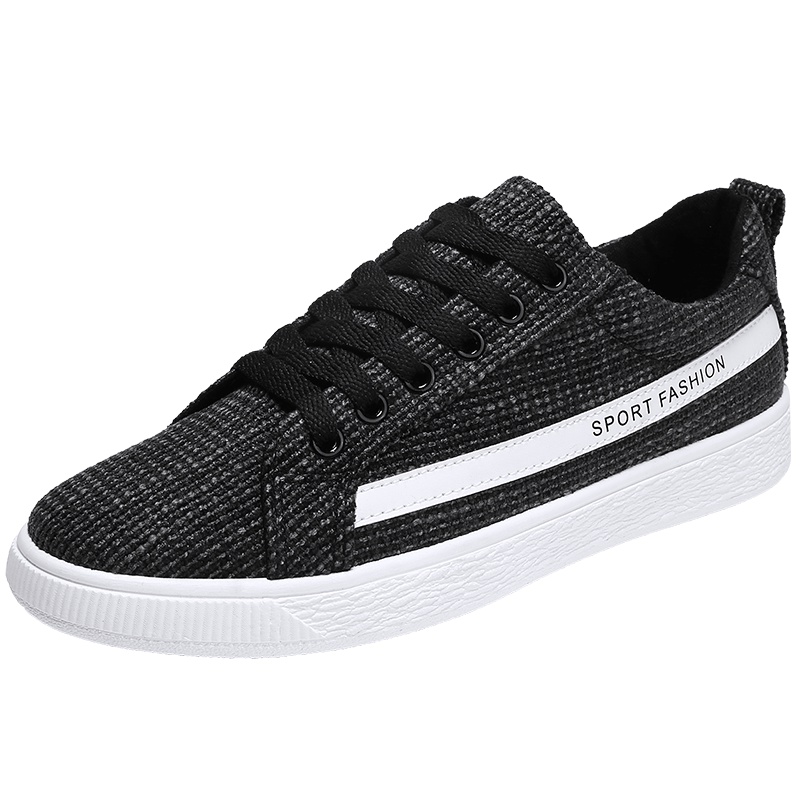 砚南锋男鞋 休闲鞋夏季男士板鞋透气潮鞋子 男时尚韩版帆布鞋男百搭运动小白鞋低帮老北京麻布鞋学生平板鞋