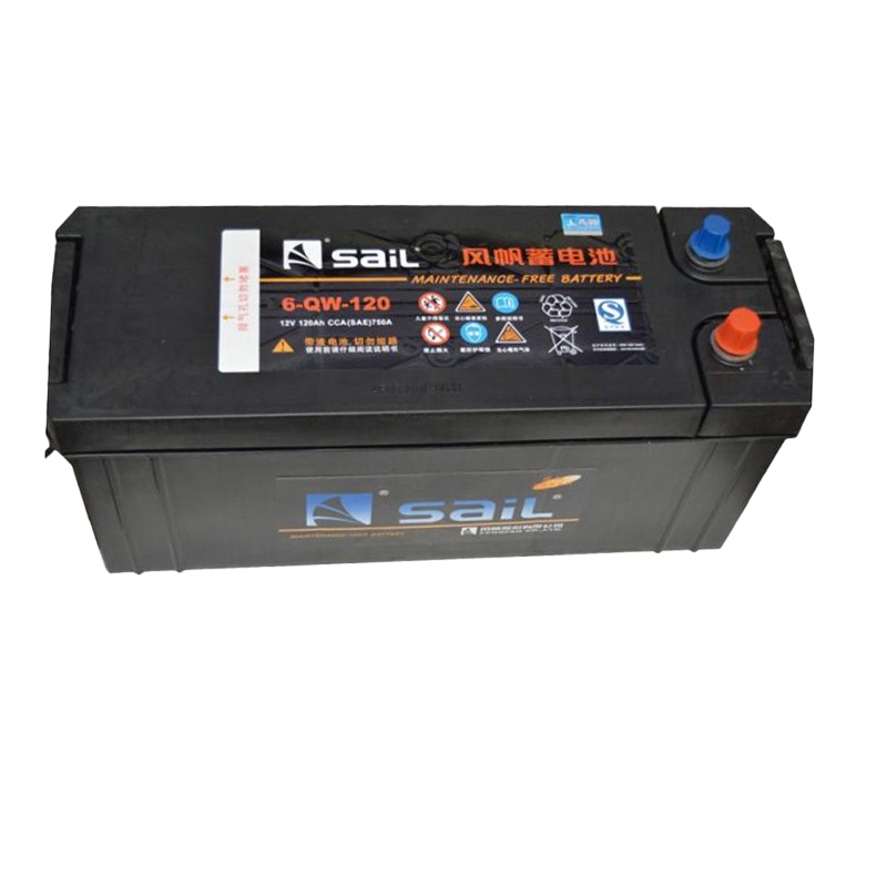 风帆(Sail)汽车电瓶蓄电池6-QW-120 12V
