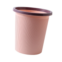 塑料家用垃圾桶 27.5*19.5*30.8CM 粉色
