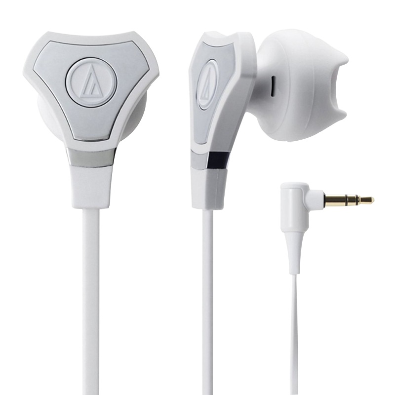铁三角(Audio-technica)ATH-CHX5 WH 时尚魅力 单体均衡入耳式耳塞耳机 白色