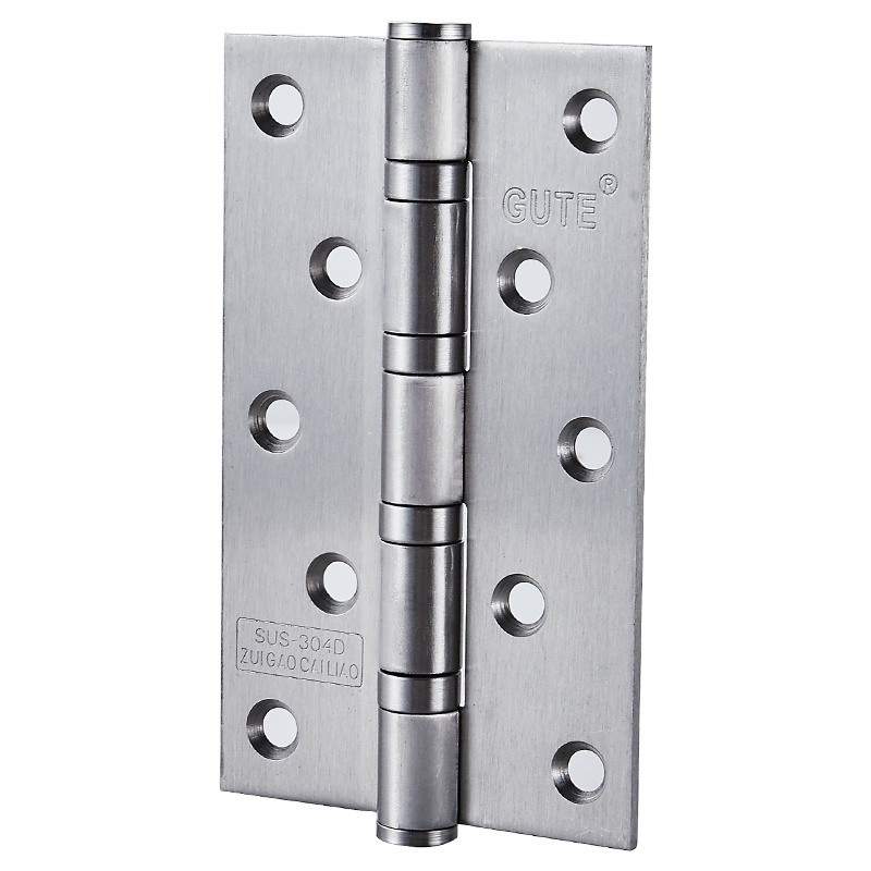 固特GUTE 5寸不锈钢合页 润滑轴承静音实木房门开槽合页