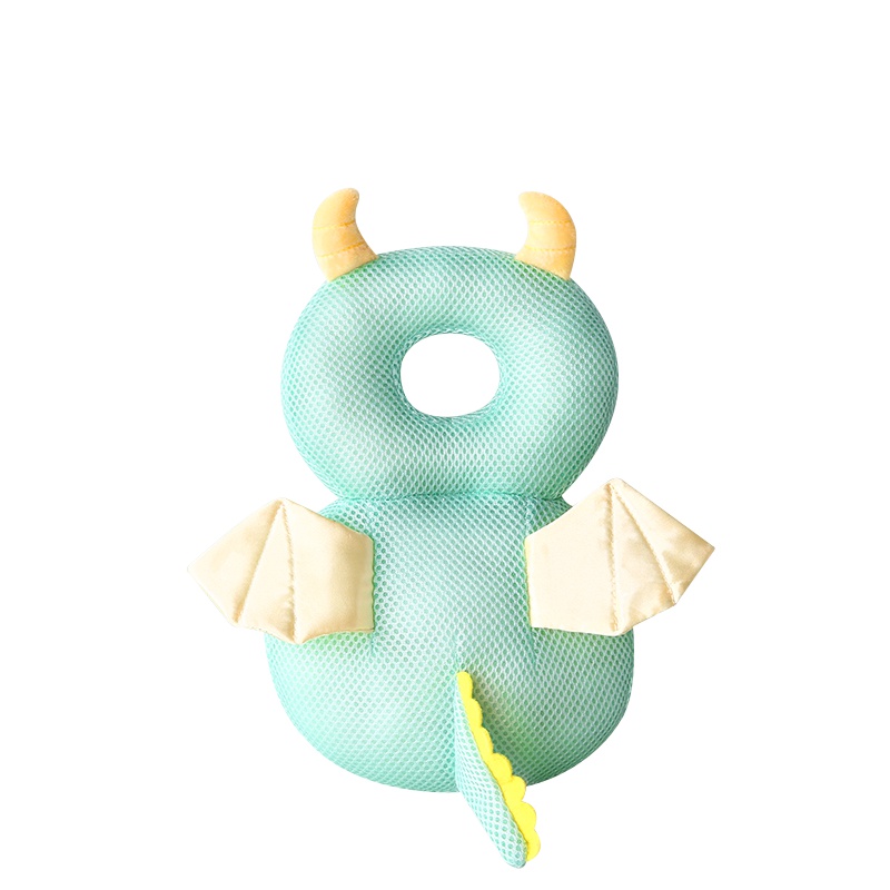 spiritkids宝宝防撞头部保护垫婴儿护头枕儿童学步护头帽防摔神器宝宝学步防摔神器品质柔软宝宝可爱护头枕学步保护防摔