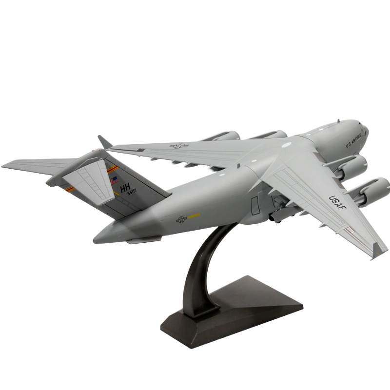 特尔博1:200 c17运输机模型c-17合金飞机模型仿真静态军事成品