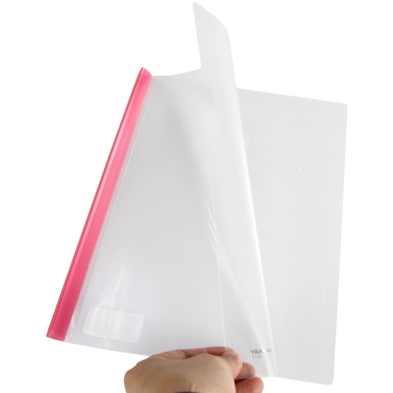 (COMIX) Q310 A4透明抽杆夹文件夹10个装