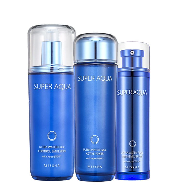 谜尚（Missha）套装水清颜盈透3件套