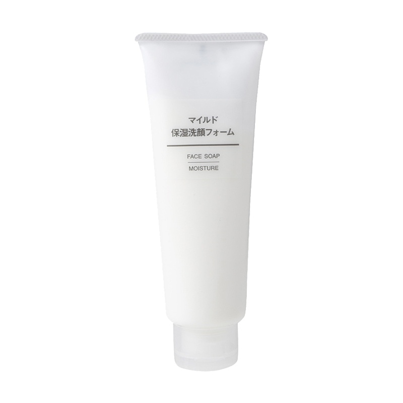 MUJI 无印良品 温和保湿洁面乳 120克