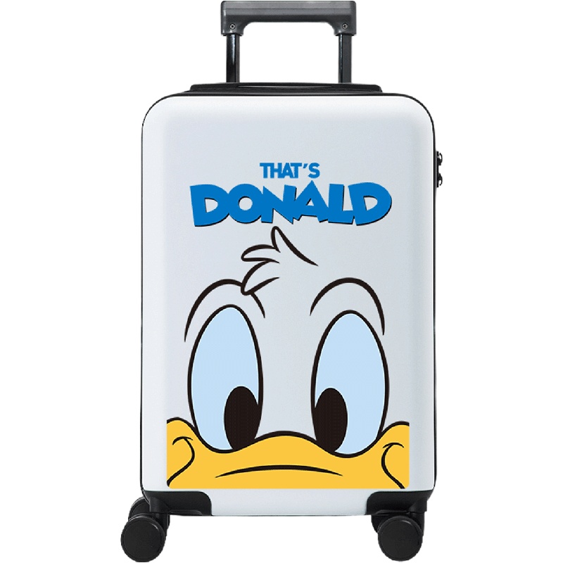 不莱玫迪士尼行李箱女小型箱子20寸唐老鸭拉杆箱24登机儿童旅行箱