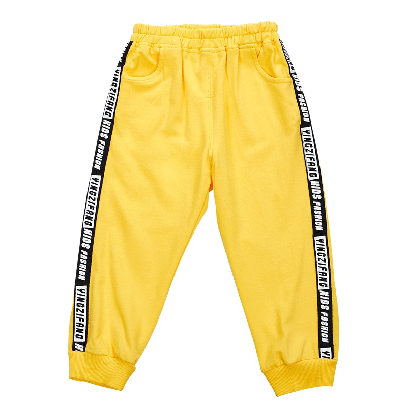 婴姿坊童装裤男童运动裤中小童长裤春秋儿童裤子