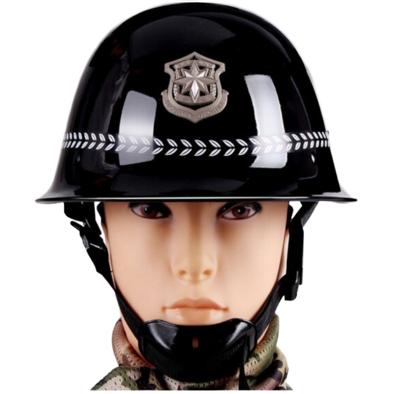 ACE 黑色PC防暴头盔