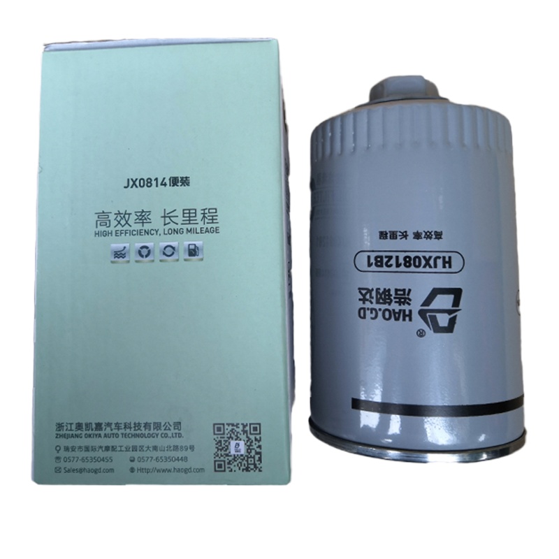 浩钢达(HAO.G.D)云内4100/4110/4100QB 带帽机油滤清器 JX0814