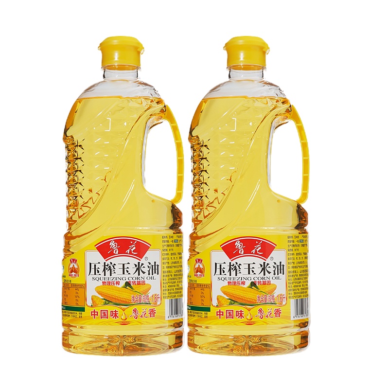 鲁花压榨玉米油 1.6L*2