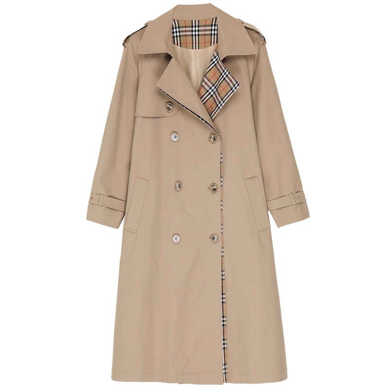 恒源祥女士风衣2020新款女中长款秋季韩版气质时尚风衣外套