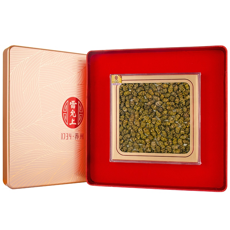 雷允上 铁皮石斛100克 礼盒装 铁皮枫斗 石斛枫斗 云南石斛鲜条加工胶质饱满