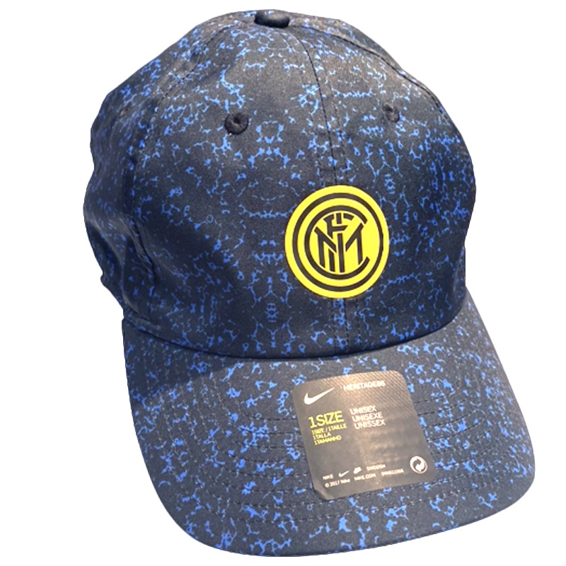NIKE耐克国米INTER U NK DRY H86 CAP AOP运动帽CW6923-010