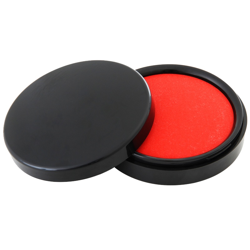 得力(deli)9868快干印台(红)(只) 5只装