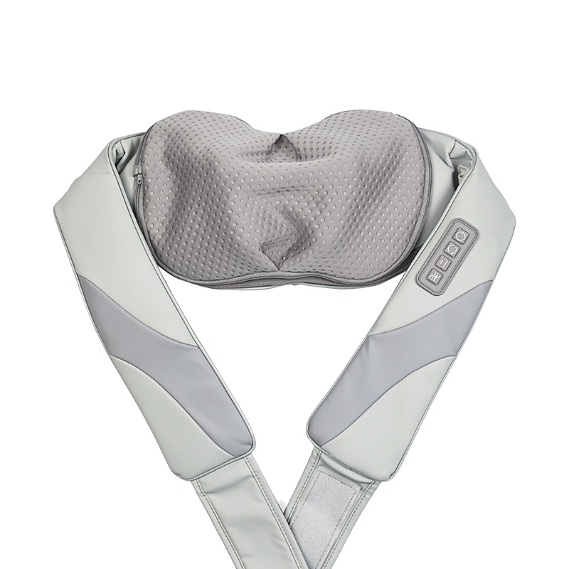 breo/倍轻松按摩披肩颈部按摩器颈椎按摩器颈肩按摩仪仿人手揉捏多部位按摩温感热敷披肩中秋节送父母送礼礼物