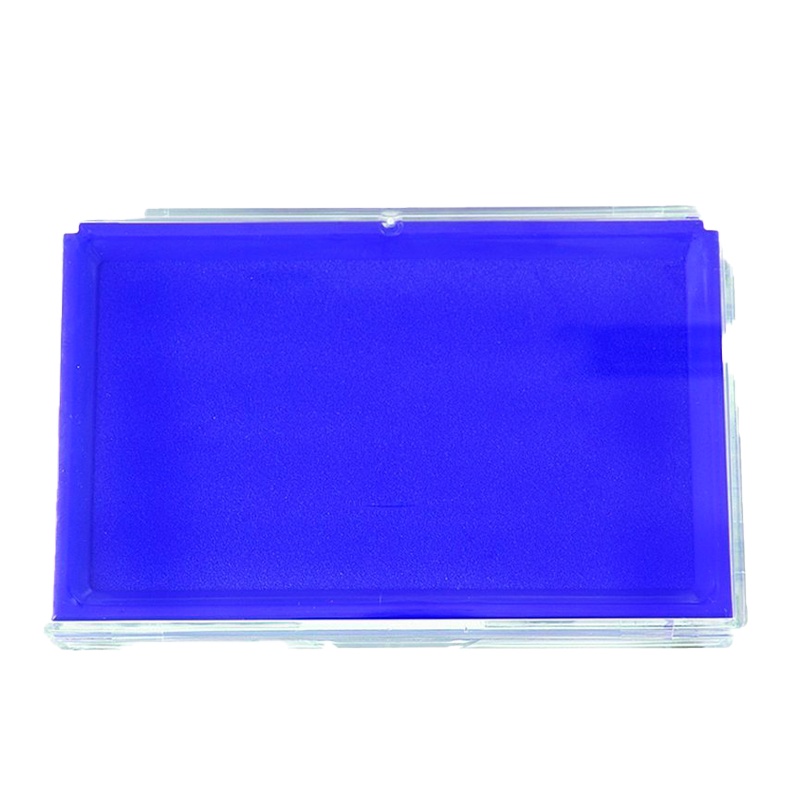 得力 9864快干印台(蓝) (个)deli9864