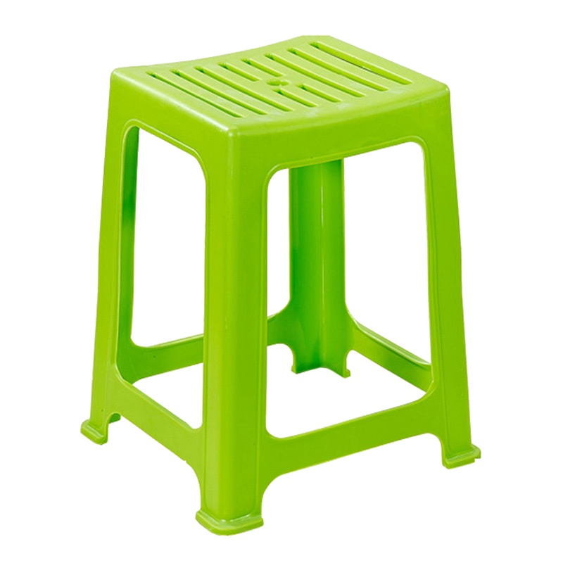 塑料凳休闲椅子 DX1206 简易家用板凳换鞋凳子镂空条纹款（单位：个）