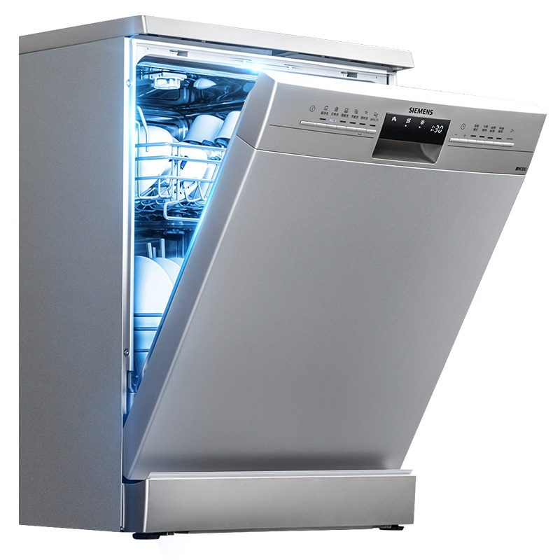 西门子(SIEMENS) 洗碗机自动家用12套独立式双重烘干 高温消毒 SJ236I01JC