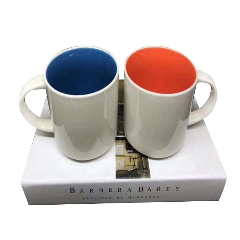 马克饮水杯 D1097 温雅对杯陶瓷杯马克杯 （单位：套）