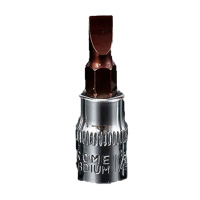 华丰巨箭6.3MM(1/4'')S2压批套筒(一字)HF-471065 6.5mm 28支