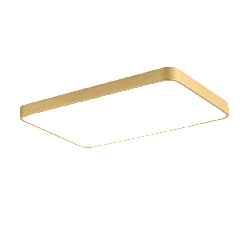 尊阁全铜吊灯 欧式客厅大气复式楼铜灯玉石吊灯 新中式灯具030