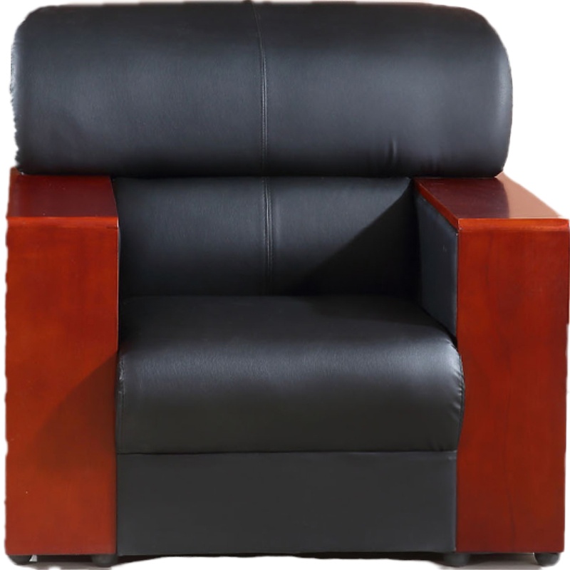 鑫办公 办公家具商务接待现代简约会客办公沙发茶几组合套装会客洽谈沙发单人位简约休闲时尚极简现代三人位